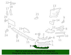 Right front bumper cover for Land Rover Range Rover Evoque 19-23