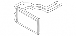 Mazda CX-50 23-25 heater radiator for auto
