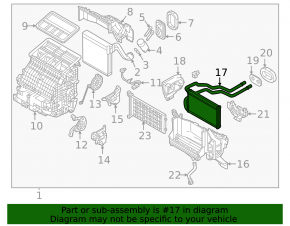 Mazda CX-50 23-25 heater radiator for auto
