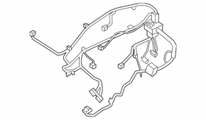 BMW X5 G05 19-20 3.0T B58B30C Engine Wiring, 1 Module, Cut Connector