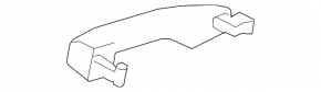 Door handle outer front left Chevrolet Volt 16- keyless