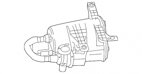 Carbon canister absorber bare BMW 3 G20 21-25 plug-in