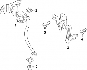 Front body tilt sensor Volkswagen ID.4 21-23 with traction