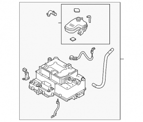 Inverter Hyundai Sonata 18-19 hybrid