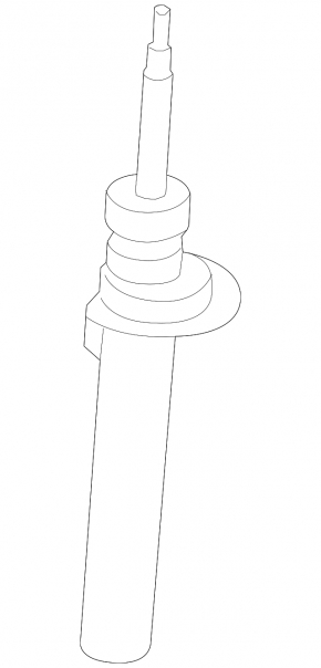 Front right shock absorber BMW X3 F25 11-17 xDrive28i