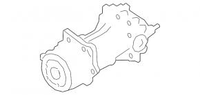 Rear differential gearbox Nissan Altima 19-24