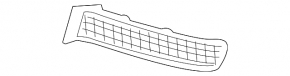 Front bumper grille left BMW 7 F01 11-15 With m package, open, With m package, with hot-climate