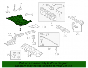 Trunk trough Toyota Prius V 12-17