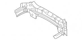 Rear panel Kia Sorento 16-17 set 6 parts