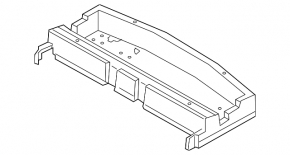 Mitsubishi Outlander 14-21 Trunk Tray