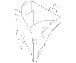 Subaru Forester 08-13 SH underhood fuse box housing