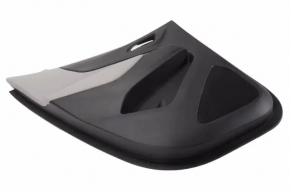 Door trim panel rear left Chevrolet Equinox 18-24 black with gray