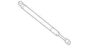Right tailgate shock absorber Mercedes GLC 17-22