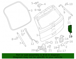Liftgate Control Module Ford Explorer 11-19