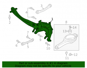 Rear right axle Ford Escape MK3 13-19 rusty with ABS sensor
