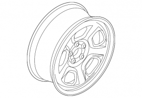 Wheel disk R18 Ford Explorer 11-19 iron
