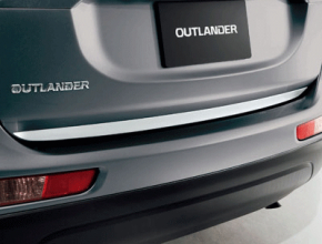 Upper rear bumper trim Mitsubishi Outlander 14-20 prerest