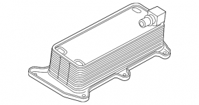 Oil cooler for internal combustion engine BMW 5 G30 18-21 4.4T