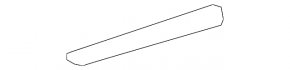 Plug outer handle front right Cadillac CTS 14- chrome