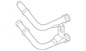 Volvo XC60 22-26 B6 Turbo Cooling Pipe (Flow + Return)