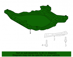 Toyota Rav4 22-25 Front Subframe, USA Built