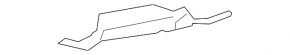 Bracket muffler tip left BMW X5 G05 19-23 OEM