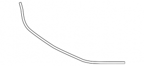Front hood seal BMW 3 G20 19- on bumper