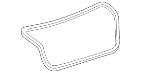 Lexus ES300h ES350 13-18 Trunk Lid Seal