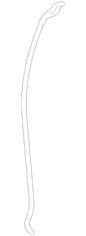 Front door seal rear left Lexus CT200h 11-17