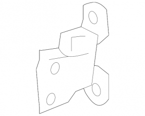 Door hinge lower front right Lexus IS250 IS300 IS350 06-13