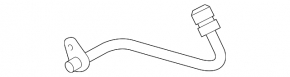 Air conditioner heater-condenser tube second Mitsubishi Outlander 19-22 PHEV