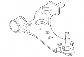 Lower control arm, front right, Chevrolet Equinox EV 24-26