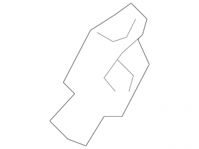 Rear left airbag sensor for a Lexus ES350 07-12