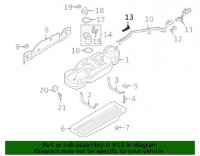 Lincoln Nautilus 19-23 Windshield Washer Filler Neck
