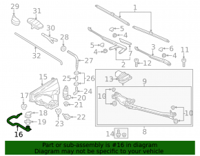 Porsche Cayenne 958 11-14 Windscreen Washer Reservoir Neck Without Cap