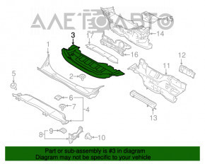 Ford Transit Connect MK2 13- Wiper Pan