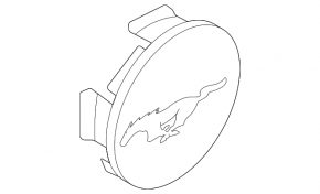 Center cap for Ford Mustang Mach-E 21-23 chrome