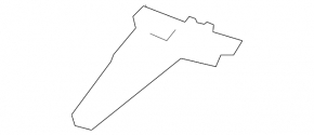 Front bumper mount right VW Jetta 19-25
