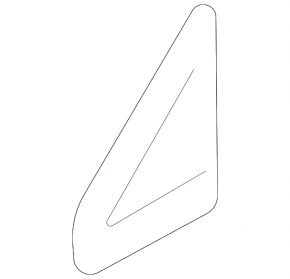 Door trim, side, front, right, VW Taos 22-25