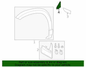 Door trim, side, front, right, VW Taos 22-25