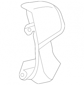 Right steering wheel cover for Toyota Camry V50 12-14 (USA)