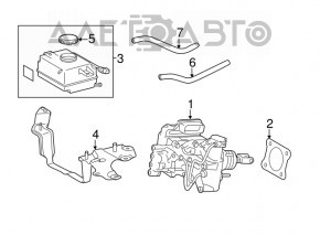 GTZ tank Lexus CT200h 11-17
