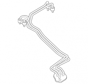 BMW 3 G20 21-25 plug-in battery cooling system tubes