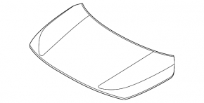 Kia Seltos 2021-2026 bare hood
