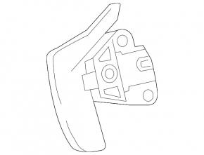 Left steering column paddle shifter for Lexus IS 14-20
