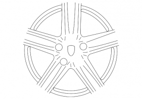 Wheel disk R18 5x130 Porsche Cayenne 958 11-14