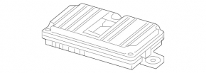 Camera control unit Mercedes GLS-class X166 13-19