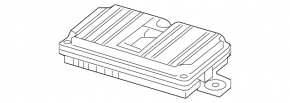 Camera control unit Mercedes GLS-class X166 13-19