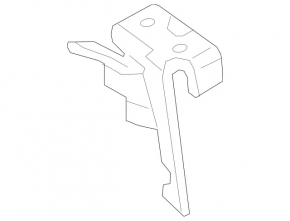 Mercedes C-class W206 300 22-25 hood lock bracket