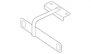 Mercedes C-class W206 300 22-25 hood lock bracket